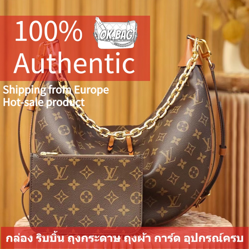 แบรนด์ใหม่และเป็นของแท้/หลุยส์วิตตอง Louis Vuitton Loop Hobo Bag LV ...