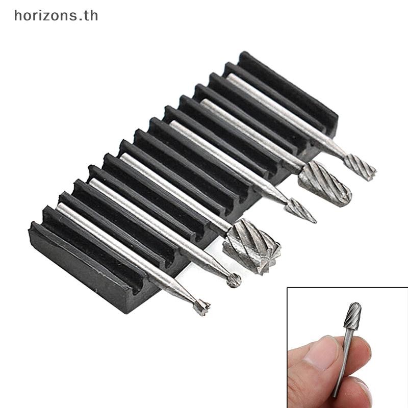[รายวัน] 6 ชิ้น HSS Routing Router Grinding Bits Burr Dremel อุปกรณ์ ...