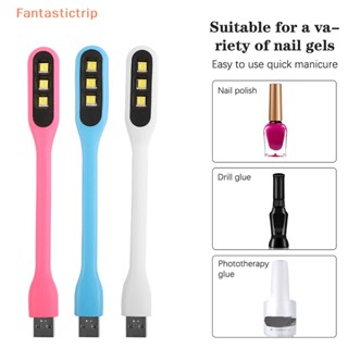 Fantastictrip Handheld Mini Nail Dryer UV Lamp USB Interface