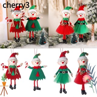 Cherry3 ตุ๊กตาเอลฟ์ สําหรับตกแต่งต้นคริสต์มาส