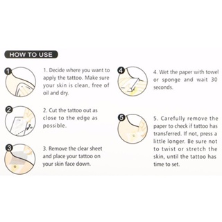 Hwetr สติกเกอร์รอยสักชั่วคราว ลายลูกศร 3D กันน้ํา สําหรับติดตกแต่งร่างกาย