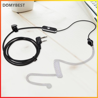 ❤ Domybest อุปกรณ์เสริมชุดหูฟังวิทยุสื่อสาร สําหรับวิทยุสื่อสาร Baofeng Retevis