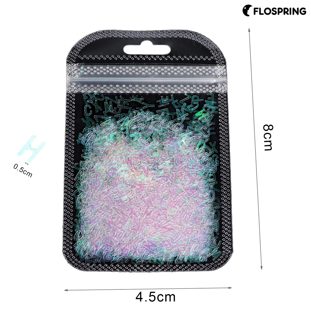 flospring-พาเลตต์กลิตเตอร์-เลื่อม-ลายตัวอักษร-คละแบบ-สําหรับตกแต่งเล็บผู้หญิง-1-แพ็ค