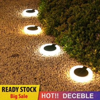 [Deceble.th] โคมไฟฝังสนามหญ้า Led 17 ดวง 300mAh 8H สําหรับบ้าน และสวน