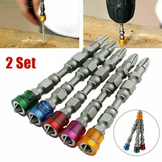 【Big Discounts】Long Lasting Magnetic Screwdriver Bit 10pcs Alloy Steel Double Headed 65mm#BBHOOD