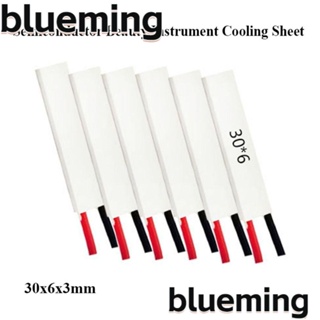 Blueming2 แผ่นทําความเย็นเทอร์โมอิเล็กทริก กึ่งตัวนํา ขนาด 30x6x3 มม. สีขาว สําหรับกําจัดขน