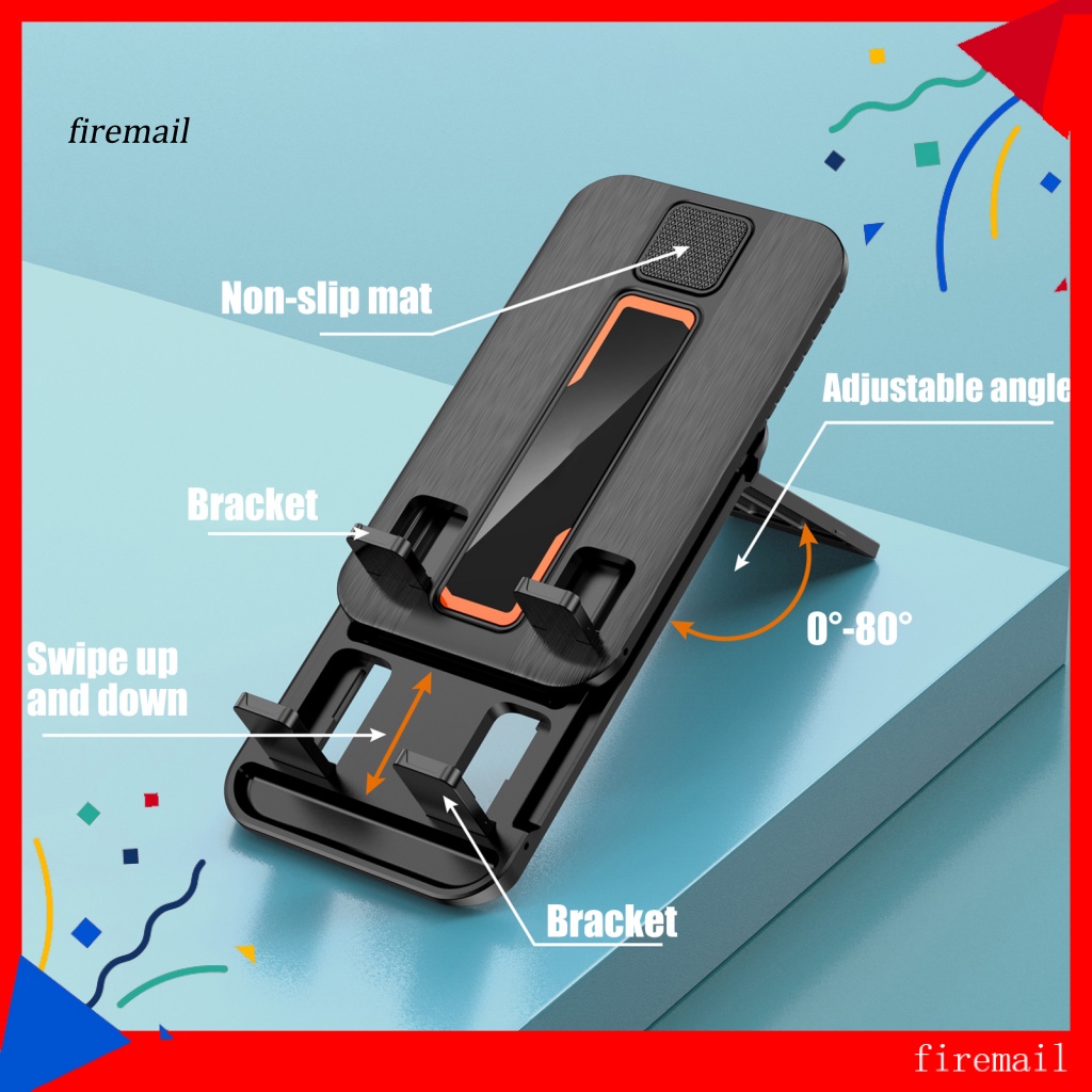 fm-ที่วางโทรศัพท์มือถือ-ขาตั้งสมาร์ทโฟน-แบบพับได้-ปรับได้-สากล-สําหรับแท็บเล็ต