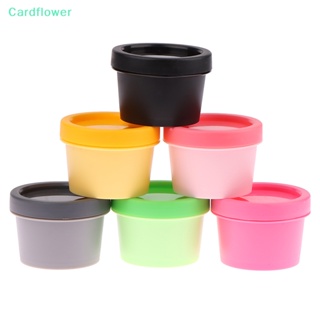 &lt;Cardflower&gt; ขวดโหลพลาสติกเปล่า เติมได้ สําหรับใส่โลชั่น ครีม เครื่องสําอาง เหมาะกับการพกพาเดินทาง ลดราคา 1 ชิ้น