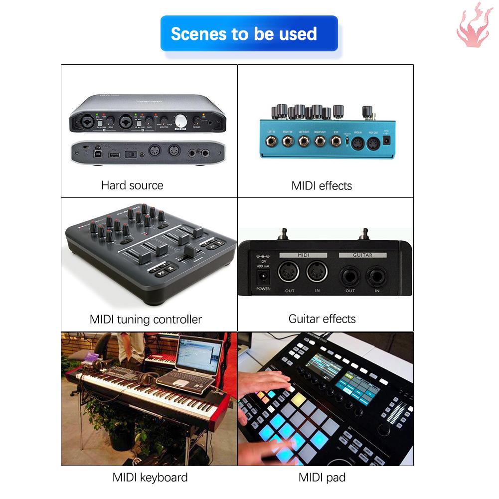 เครื่องกําเนิดไฟฟ้า-y-usb-เป็น-midi-midi-อินเตอร์เฟซ-อุปกรณ์อิเล็กทรอนิกส์-สําหรับกีตาร์