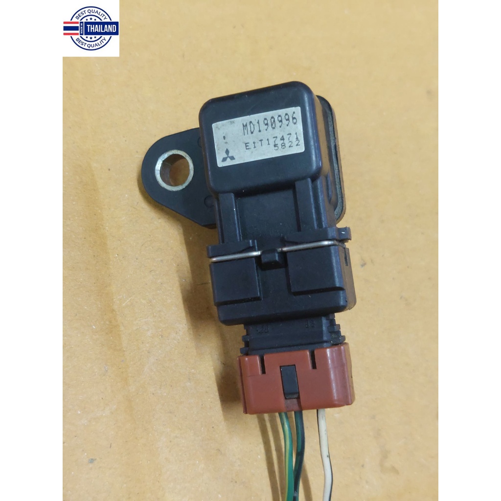 MAP SENSOR แม๊พเซนเซอร์ MITSUBICHI 4G15 1500cc. มือ2ญี่ปุ่น พร้อมปลั๊ก ...