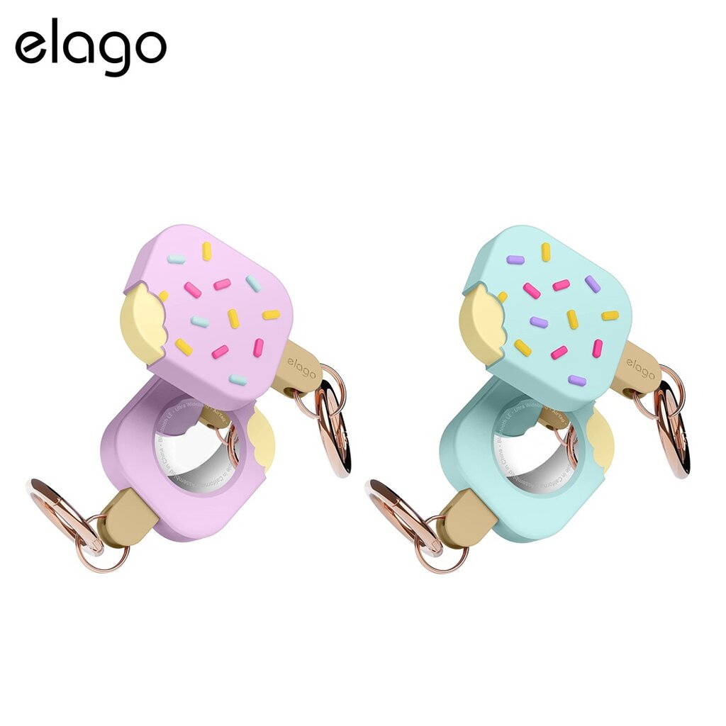 elago-ice-cream-เคสกันกระแทกเกรดพรีเมี่ยมจากอเมริกา-เคสสำหรับ-airtag-ของแท้100