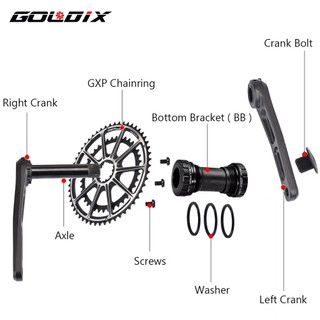 Plateau De Vélo GXP Double 50-34T / 52-36T / 53-39T, 9/10/11/12 Vitesses, Acier, Neuf