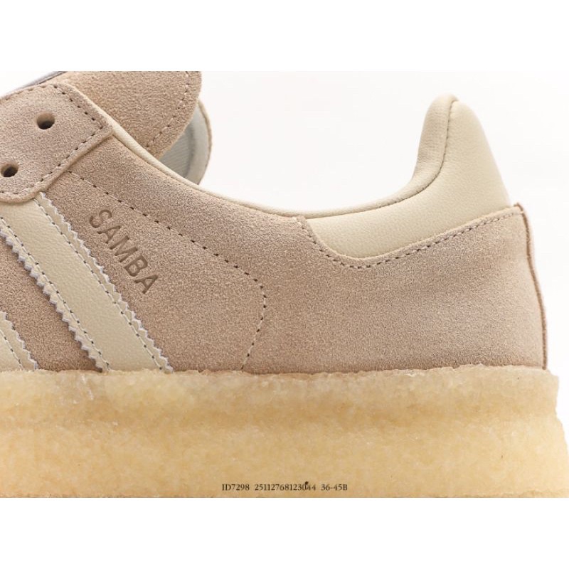 Adidas SAMBA X RONNIE FIEG X CLARK SAVANNAH 100% AUTHENTIC | Shopee ...