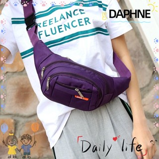 Daphne Fanny กระเป๋าคาดเอว ผ้าไนล่อน ปรับสายได้ ทนต่อการสึกหรอ สําหรับผู้ชาย และผู้หญิง