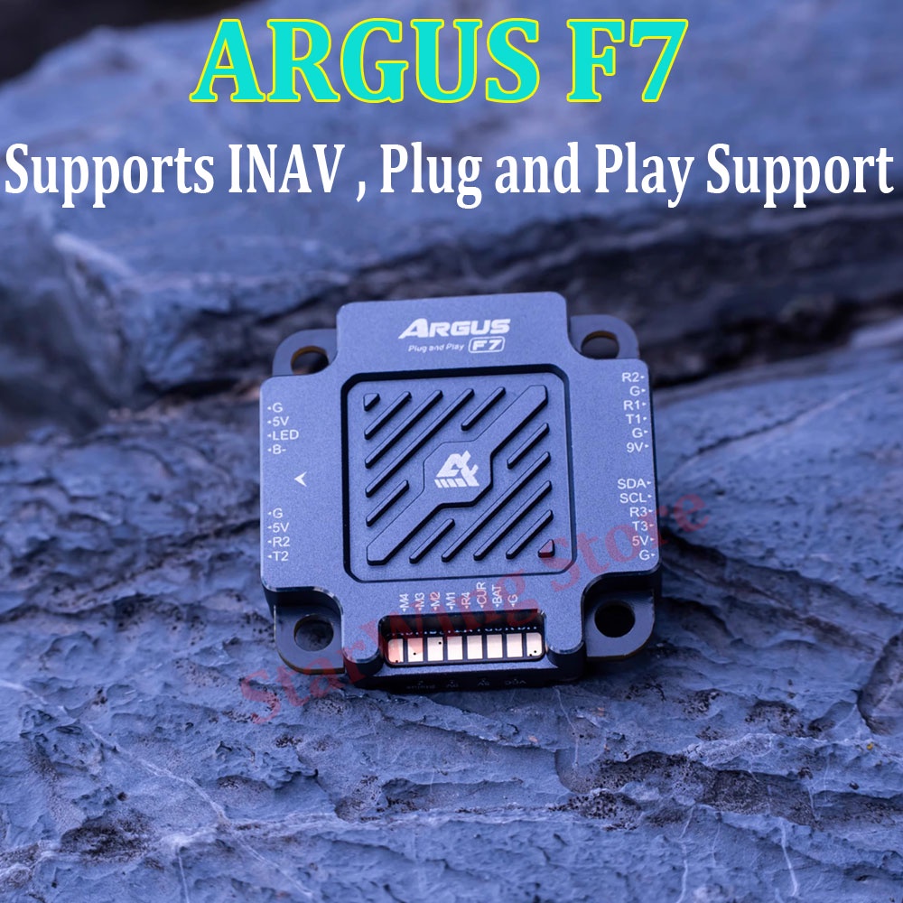 axisflying-argus-pro-f7-เคสโลหะ-cnc-16-เมตร-สีดํา-สําหรับโดรนบังคับวิทยุ-fpv