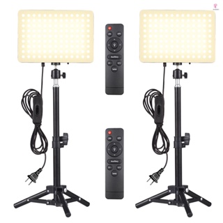 Andoer Photography Lamp Kit with Remote Control for Live Streaming and Video Conference