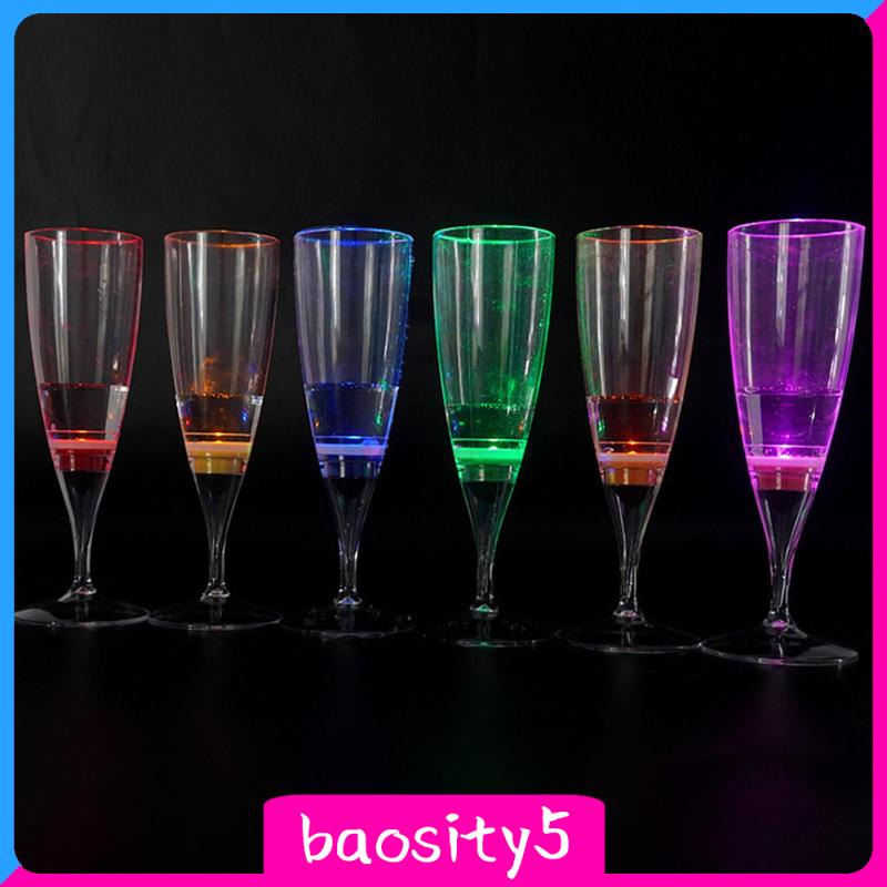 baosity5-ชุดถ้วยแชมเปญ-มีไฟ-led-6-ชิ้น-สําหรับบ้าน-บาร์-กลางแจ้ง