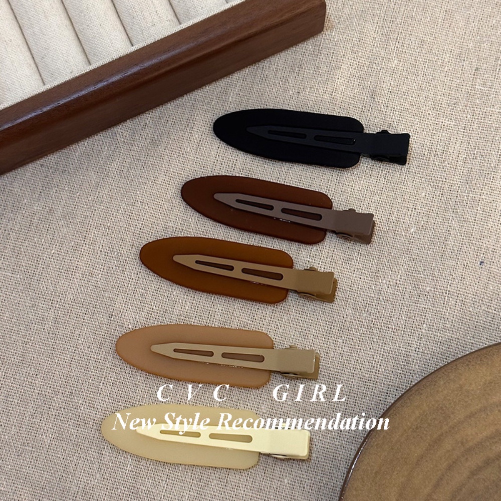 cvc-girl-กิ๊บติดผมหน้าม้า-เนื้อเจลลี่-สีพื้น-ไร้รอยต่อ-เข้ากับทุกการแต่งกาย-สําหรับผู้หญิง