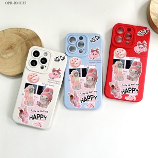 Realme C35 C30 C21Y C25Y C15 C1 เคสเรียวมี สำหรับ Melody เคส เคสโทรศัพท์