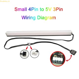 Doublebuy สายเคเบิลต่อขยายเมนบอร์ดคอมพิวเตอร์ 5V 3Pin 4Pin ARGB 5V 3Pin ARGB สําหรับ PC Compute