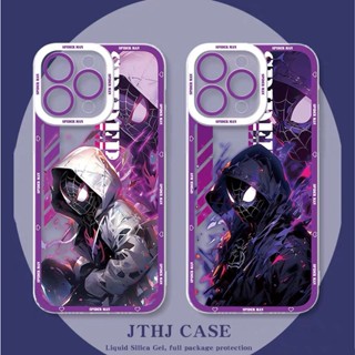 เคสโทรศัพท์ case OPPO A18 A38 A58 A98 A78 A17 A17K A77S A5 A9 A31 A53 2020 A54 A16K A52 A92 A5S A7 A12 A74 A95 A16 A3S A12E A57 A76 A96 A15 A15S A93 A94 F11 Pro Reno 10 7 8 5F 4 5 4F 5G นิ่ม ใส น่ารัก อนิเมะ มาร์เวล สไปเดอร์แมน