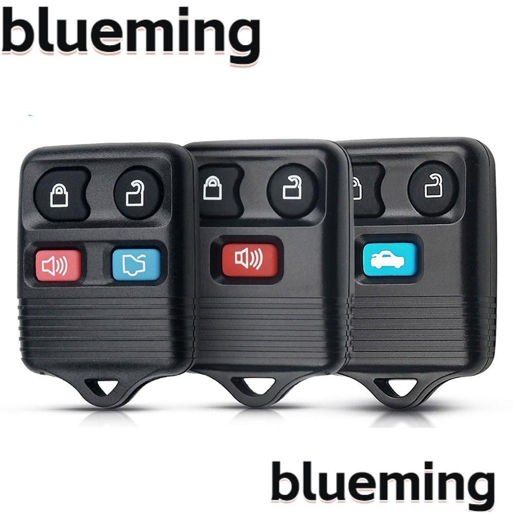 blueming2-เคสกุญแจรีโมตรถยนต์-abs-3-4-ปุ่ม-สีดํา-สําหรับ-ford-escape-exursion-explorer-mercury