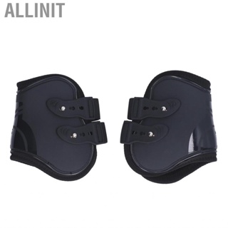 Allinit 2Pcs Horse Tendon Boots Set PU  Guard Training HOT