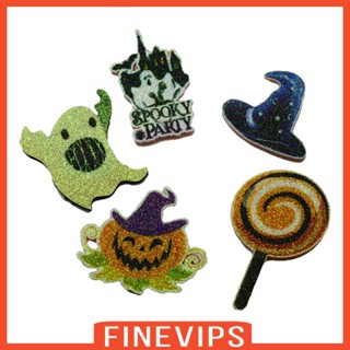 [Finevips] แผ่นแพทช์สักหลาด แฮนด์เมด สําหรับตกแต่งปาร์ตี้ฮาโลวีน 20 ชิ้น