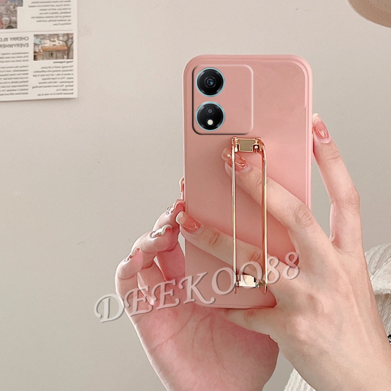 พร้อมส่ง-เคสโทรศัพท์มือถือ-ซิลิโคนนิ่ม-พร้อมแหวนขาตั้งโลหะ-สําหรับ-honor-x6a-x5-plus-90-lite-pro-5g-4g-x5-honorx6a-honorx5-2023