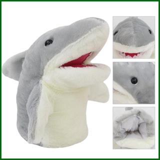 ตุ๊กตาหุ่นนิ้วมือ รูปปลาฉลามตลก สําหรับตกแต่งบ้าน เด็กวัยหัดเดิน