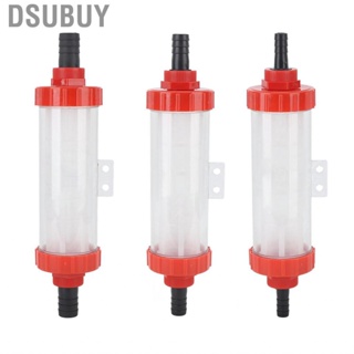 Dsubuy Agricultural in Line Mesh Filter  Precise Filtration High Flow Water Pump Transparent Easy Installation for Garden