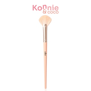 ODBO Highlight Fan Brush OD8006 1pcs โอดีบีโอ แปรงไฮไลท์ทรงพัด ขนบางนุ่ม ใช้งานได้หลากหลาย.