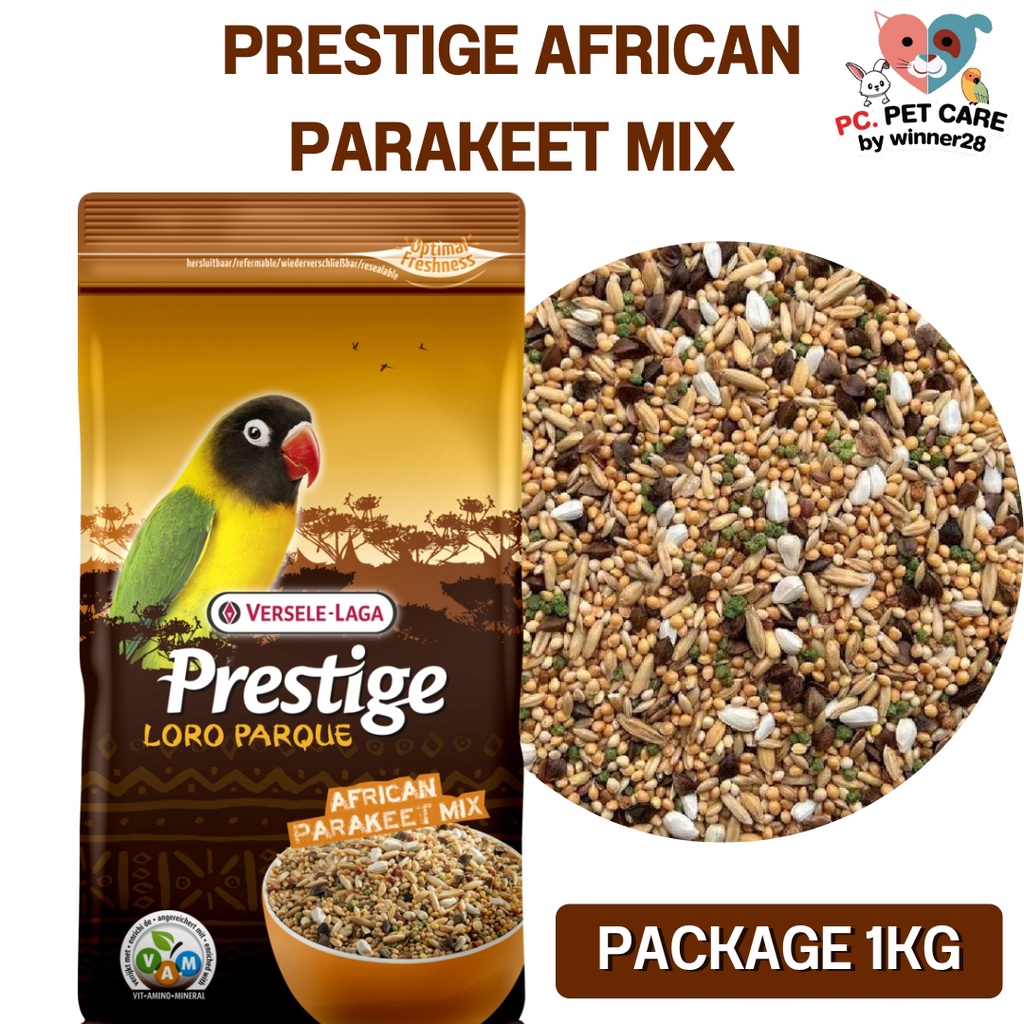 PRESTIGE AFRICAN PARAKEET MIX อาหารสำหรับนกเลิฟเบิร์ด สินค้าคุณภาพดี ...