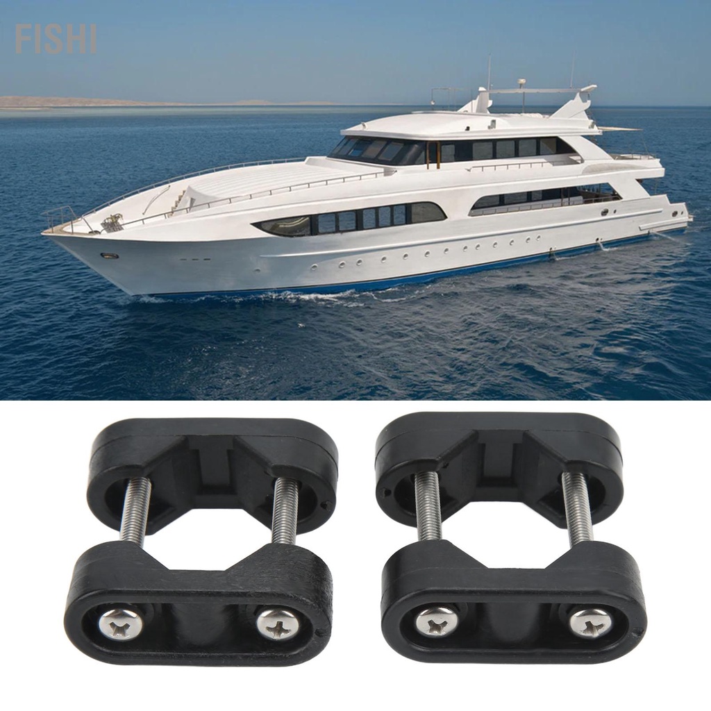 Fishi 2PCS Marine NYLON Rails ทนต่อการกัดกร่อนเรียบเนียนโครงสร้างที่ ...
