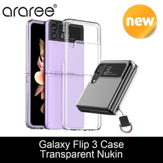 ARAREE Galaxy Z Flip 3 Nukin for Smart Samsung Phone Case Crystal Transparent