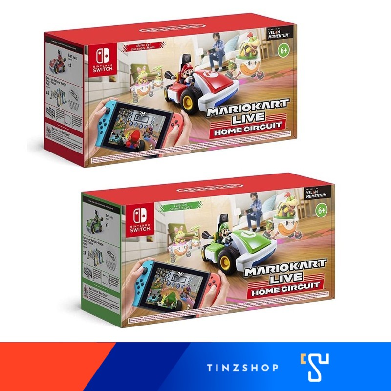 Nintendo Switch Mario Kart Live: Home Circuit Mario & Luigi Set