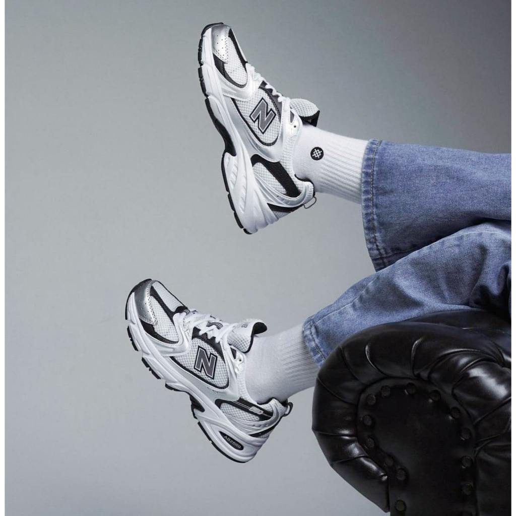 NEW BALANCE NB 530 LB BLACK WHITE รองเท้าผ้าใบ (ของแท้ 100 % ) กีฬา ...