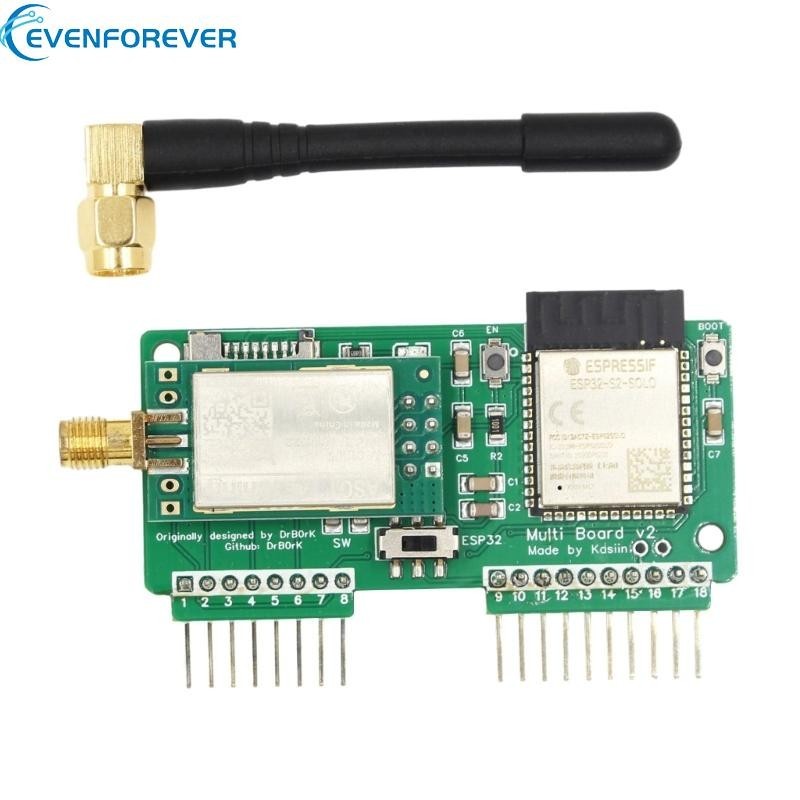 Ev บอร์ดทดลอง WiFi Multiboard NRF24+ESP32 ออกแบบใหม่ | Shopee Thailand