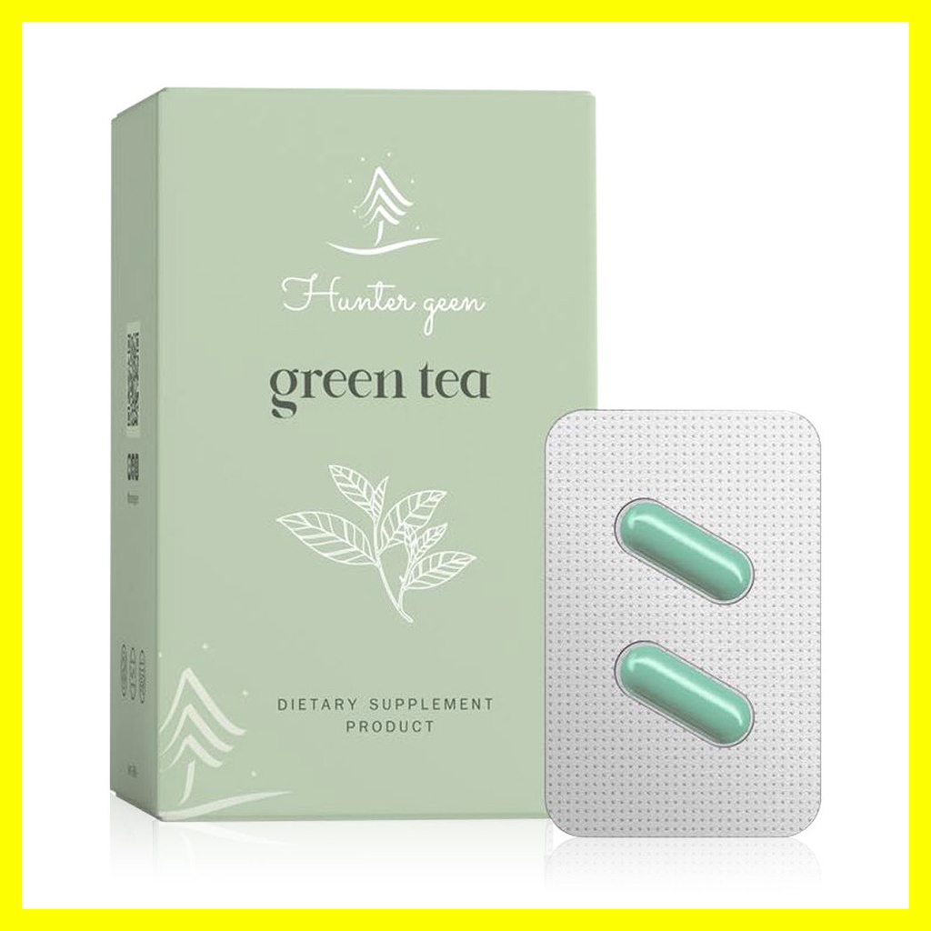 ฮันเตอร์กีน-กรีนที-hunter-geen-green-tea-20-capsules-ผลิตภัณฑ์เสริมอาหารสารสกัดชาเขียว