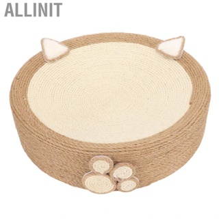 Allinit Scratchpad Wear Resistant Reusable Round Cats Scratcher Cardboard L DL