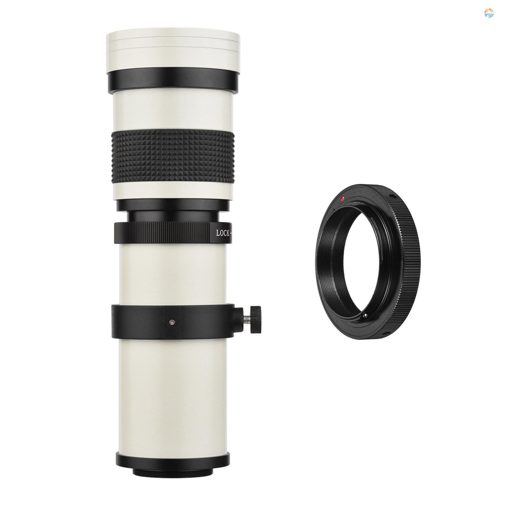 fsth-camera-mf-super-telephoto-zoom-lens-f-8-3-16-420-800mm-t2-mount-with-ai-mount-adapter-ring-universal-1-4-thread-replacement-for-ai-mount-d50-d90-d5100-d7000-d3-d5100-d
