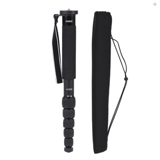 {Fsth} Andoer A-555 6-Section Compact Portable Photography Aluminum Alloy Monopod Unipod Stick for  Canon  Pentax Camera Max. Load 10kg / 22lbs