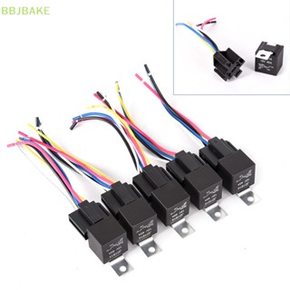 [FSBA] รีเลย์ยานยนต์ กันน้ํา 12V 5Pin 40A 12V 5Pin พร้อมซ็อกเก็ตรีเลย์ KCB