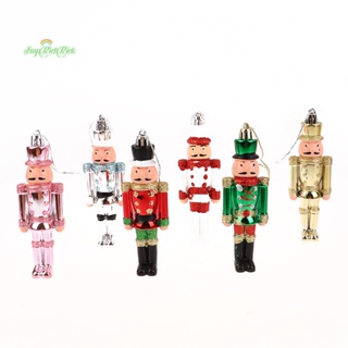 Erck&gt; ใหม่ จี้หุ่นตุ๊กตาทหาร ขนาดเล็ก 12.8 ซม. อุปกรณ์เสริม สําหรับตกแต่งบ้าน คริสต์มาส
