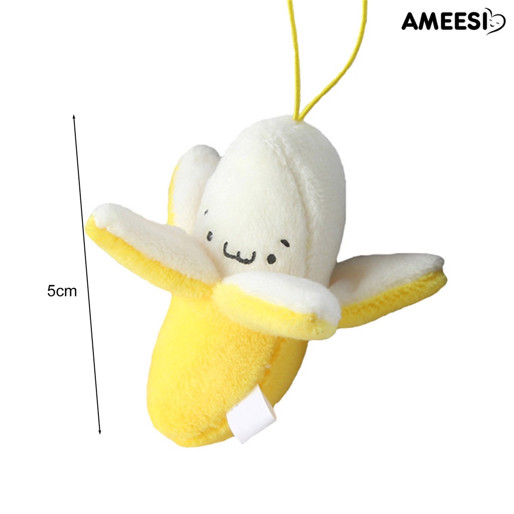 จี้ตุ๊กตาการ์ตูนกล้วย-ผ้าฝ้าย-แบบนิ่ม-เหมาะกับของขวัญวันเกิด-สําหรับตกแต่ง