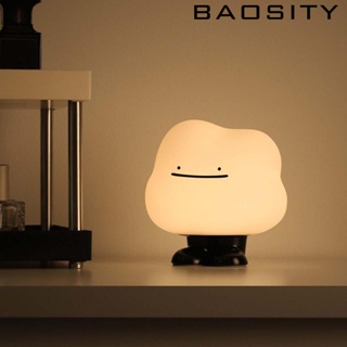 [Baosity] โคมไฟกลางคืน ซิลิโคน แบบชาร์จไฟได้ น่ารัก นุ่ม แบบพกพา สไตล์โมเดิร์น โคมไฟข้างเตียง สําหรับผู้หญิง เด็กผู้ชาย วัยรุ่น