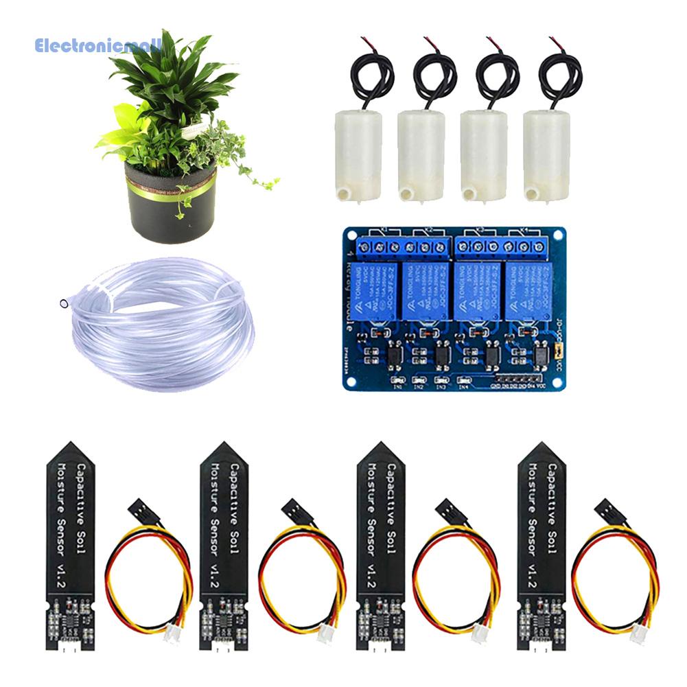 electronicmall01-th-ชุดอุปกรณ์อิเล็กทรอนิกส์-รีเลย์-4ch-ระบบน้ําในตัว-สําหรับทําสวน-ดอกไม้-ขายดี