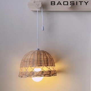 [Baosity] ฝาครอบโคมไฟหวาย สไตล์โมเดิร์น สําหรับร้านอาหาร โรงแรม บ้าน