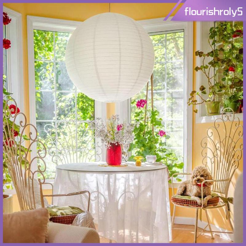 flourishroly5-โคมไฟกระดาษ-รูปข้าวปั้น-สําหรับห้องครัว-หอพัก-ห้องรับประทานอาหาร