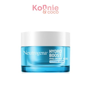 Neutrogena Hydro Boost Nourishing Gel Cream 50g นูโทรจีนา เจลครีมฟื้นบำรุงความชุ่มชื้นให้ผิว สำหรับผิวแพ้ง่ายโดยเฉพา...